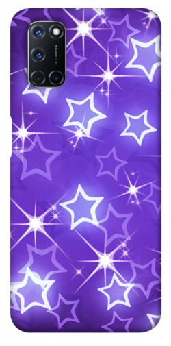 Чехол itsPrint Purple sparkles для Oppo A52 / A72 / A92