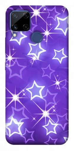 Чехол itsPrint Purple sparkles для Realme C15