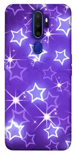 Чехол itsPrint Purple sparkles для Oppo A5 (2020) / Oppo A9 (2020)
