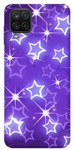Чохол itsPrint Purple sparkles для Samsung Galaxy A12