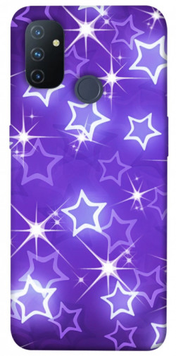 Чехол itsPrint Purple sparkles для OnePlus Nord N100