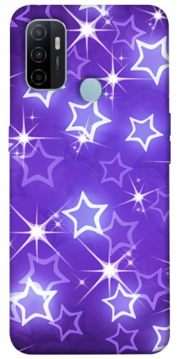 Чехол itsPrint Purple sparkles для Oppo A53 / A32 / A33