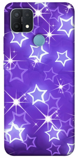Чехол itsPrint Purple sparkles для Oppo A15s / A15