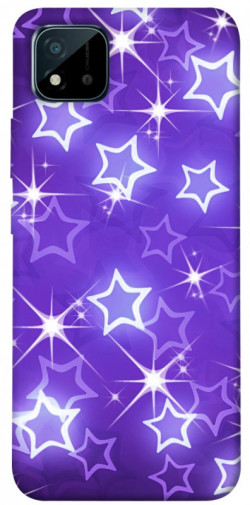 Чехол itsPrint Purple sparkles для Realme C11 (2021)