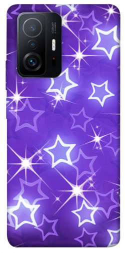 Чехол itsPrint Purple sparkles для Xiaomi 11T / 11T Pro
