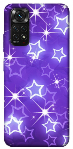 Чохол itsPrint Purple sparkles для Xiaomi Redmi Note 11 (Global) / Note 11S