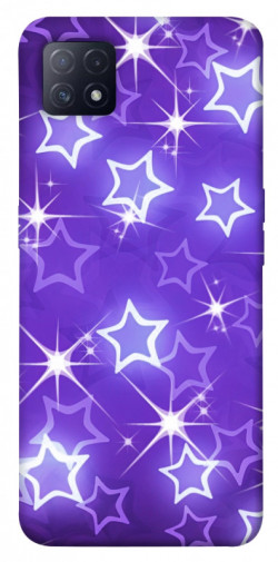 Чехол itsPrint Purple sparkles для Oppo A72 5G / A73 5G