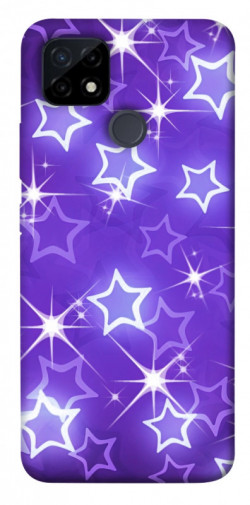 Чохол itsPrint Purple sparkles для Realme C12