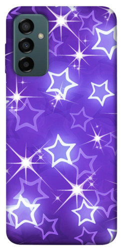 Чехол itsPrint Purple sparkles для Samsung Galaxy M23 5G