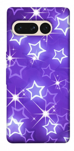 Чохол itsPrint Purple sparkles для Google Pixel 7 Pro
