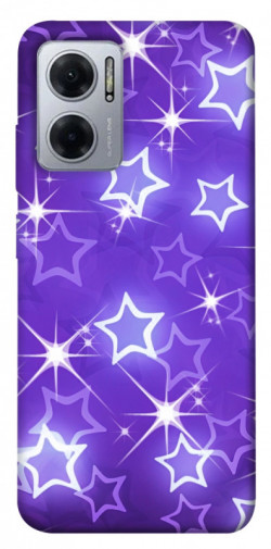 Чехол itsPrint Purple sparkles для Xiaomi Redmi Note 11E