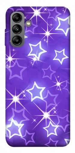 Чехол itsPrint Purple sparkles для Samsung Galaxy A04s