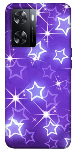 Чохол itsPrint Purple sparkles для Oppo A57s