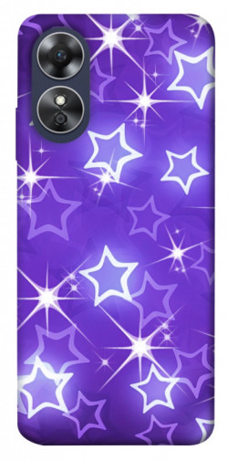 Чехол itsPrint Purple sparkles для Oppo A17