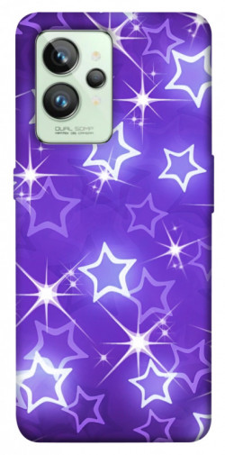 Чехол itsPrint Purple sparkles для Realme GT2