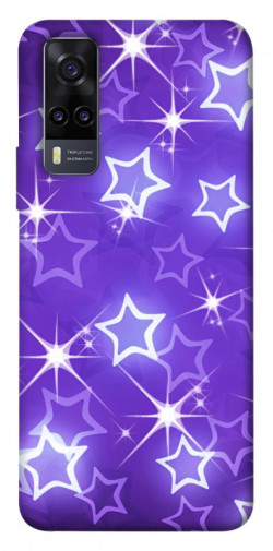Чехол itsPrint Purple sparkles для Vivo Y31