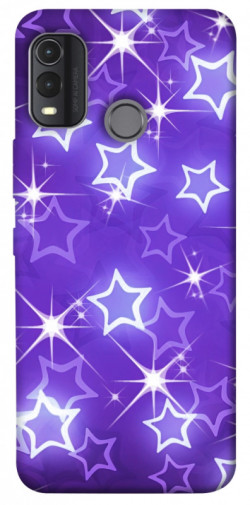 Чехол itsPrint Purple sparkles для Nokia G11 Plus