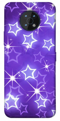 Чехол itsPrint Purple sparkles для Nokia G50