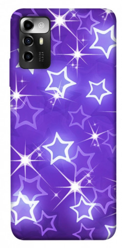 Чохол itsPrint Purple sparkles для ZTE Blade A72