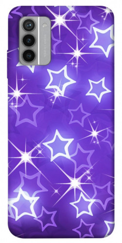 Чехол itsPrint Purple sparkles для Nokia G42