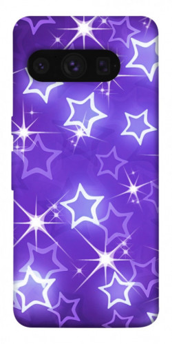 Чехол itsPrint Purple sparkles для Google Pixel 8 Pro