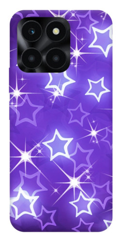 Чехол itsPrint Purple sparkles для Huawei Honor X6a