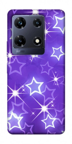 Чехол itsPrint Purple sparkles для Infinix Note 30 Pro