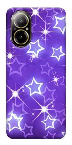 Чехол itsPrint Purple sparkles для Realme C67 4G