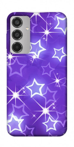 Чехол itsPrint Purple sparkles для Samsung Galaxy M35 5G