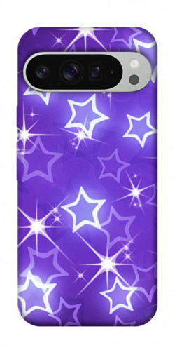 Чехол itsPrint Purple sparkles для Google Pixel 9 Pro XL