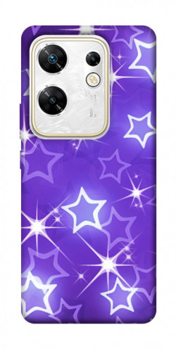 Чехол itsPrint Purple sparkles для Infinix Zero 30 4G