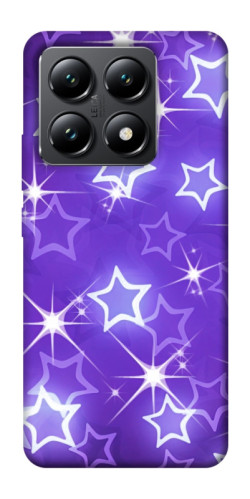 Чехол itsPrint Purple sparkles для Xiaomi 14T