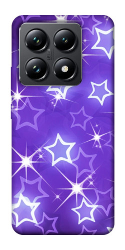 Чехол itsPrint Purple sparkles для Xiaomi 14T Pro