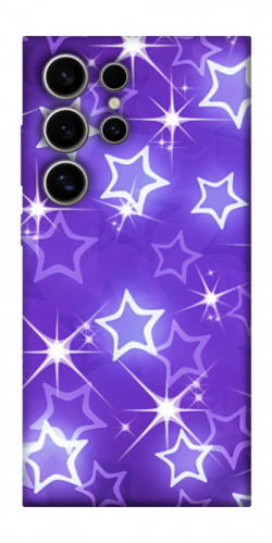 Чехол itsPrint Purple sparkles для Samsung Galaxy S25 Ultra