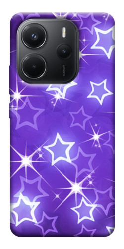 Чехол itsPrint Purple sparkles для Xiaomi Redmi Note 14 4G (Int. version)