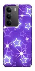 Чехол itsPrint Purple sparkles для Realme C75