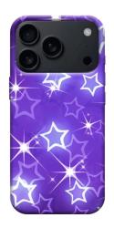 Чехол itsPrint Purple sparkles для Apple iPhone 17 Pro Max (6.9")