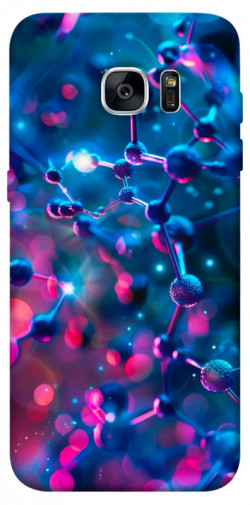 Чехол itsPrint Neon molucula для Samsung G935F Galaxy S7 Edge