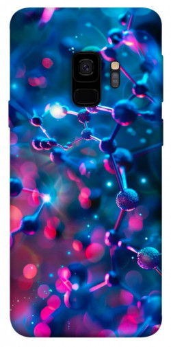 Чехол itsPrint Neon molucula для Samsung Galaxy S9