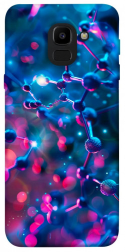 Чехол itsPrint Neon molucula для Samsung J600F Galaxy J6 (2018)