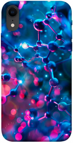 Чохол itsPrint Neon molucula для Apple iPhone XR (6.1")
