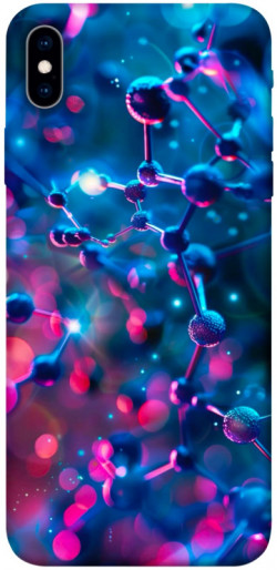 Чехол itsPrint Neon molucula для Apple iPhone XS Max (6.5")