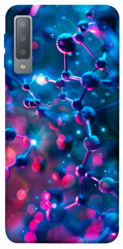 Чохол itsPrint Neon molucula для Samsung A750 Galaxy A7 (2018)