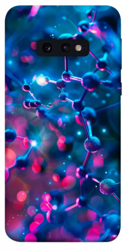 Чохол itsPrint Neon molucula для Samsung Galaxy S10e