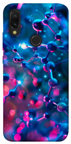 Чохол itsPrint Neon molucula для Xiaomi Redmi 7