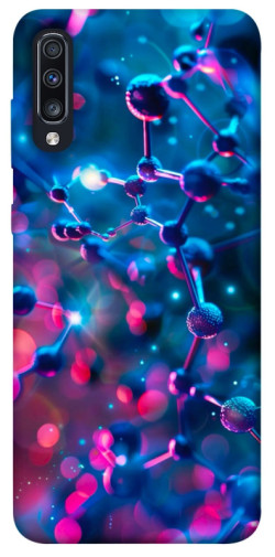 Чехол itsPrint Neon molucula для Samsung Galaxy A70 (A705F)