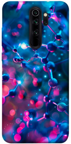 Чехол itsPrint Neon molucula для Xiaomi Redmi Note 8 Pro