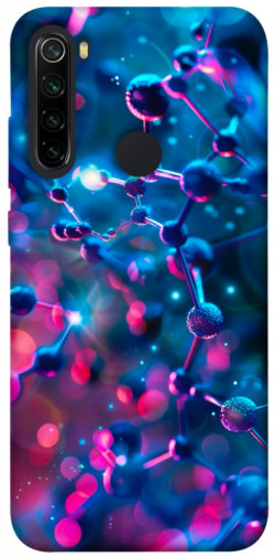 Чохол itsPrint Neon molucula для Xiaomi Redmi Note 8