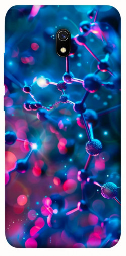 Чохол itsPrint Neon molucula для Xiaomi Redmi 8a