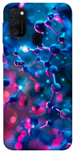 Чохол itsPrint Neon molucula для Samsung Galaxy M30s / M21